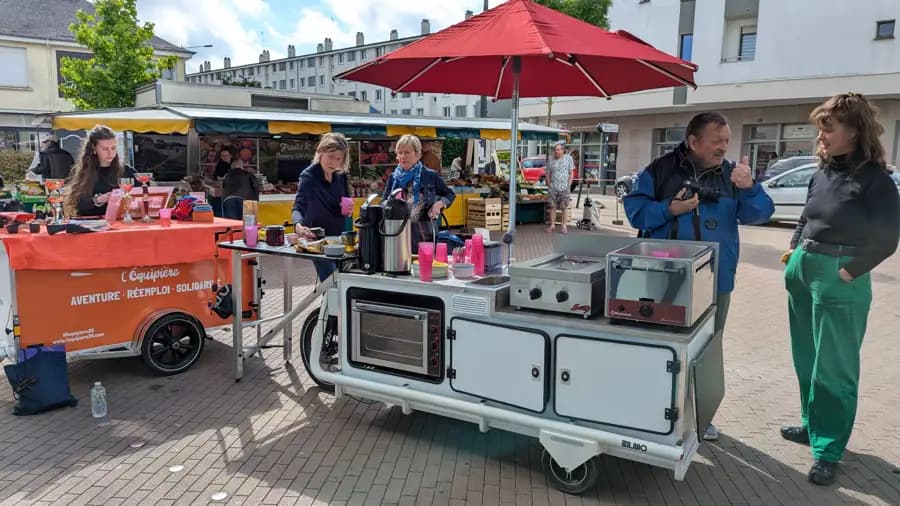 photo représentant les actions sur le quartier