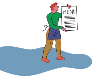 Illustration À la carte